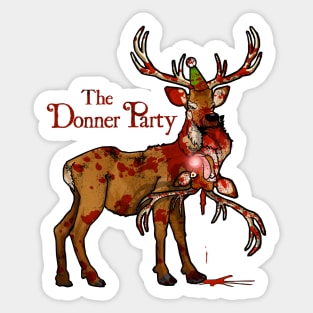 The Donner Party Sticker